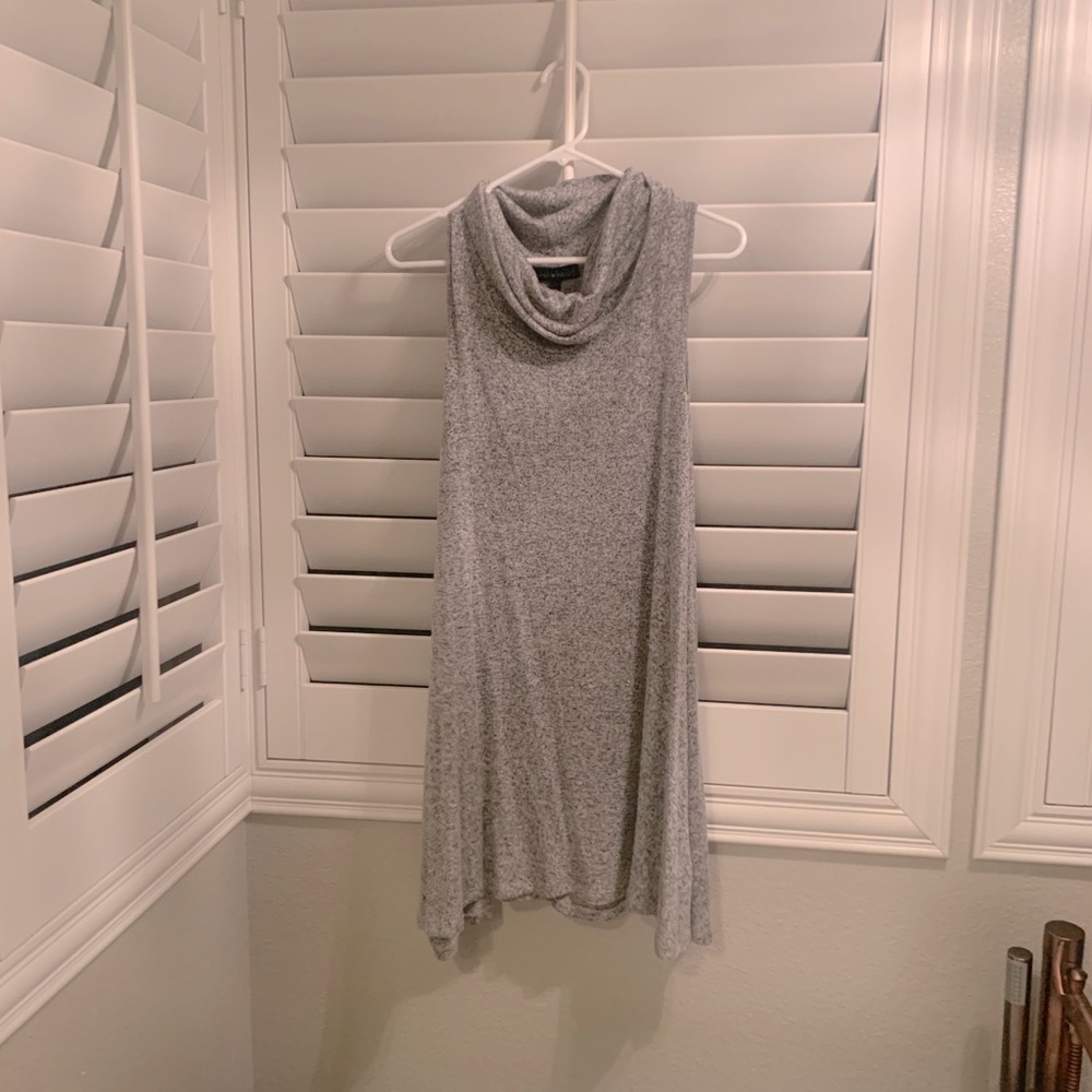 Grey tank dress